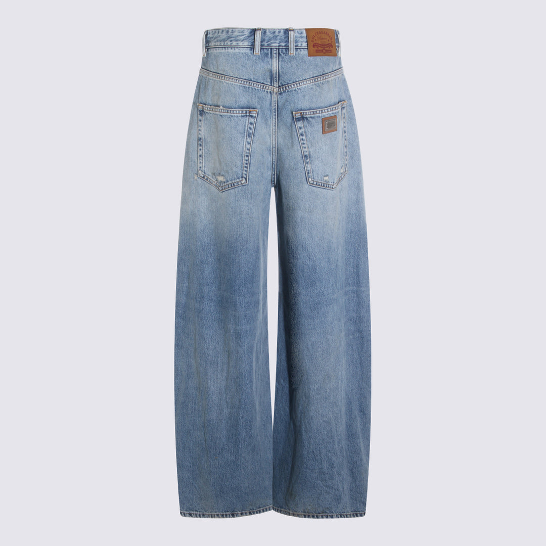 Dolce & Gabbana Jeans - Blue and green | 8387fee1b4eea645c7c8d85c6b55a295effbd87a