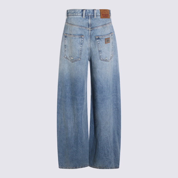 Dolce & Gabbana Jeans - Blue and green | 8387fee1b4eea645c7c8d85c6b55a295effbd87a