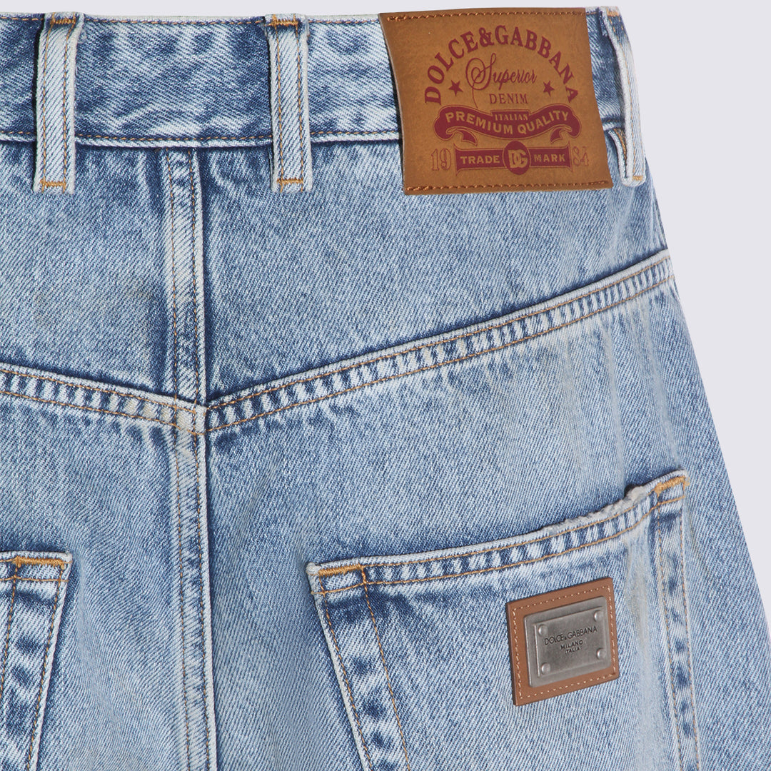 Dolce & Gabbana Jeans - Blue and green | f8ab2f88da349397ad84f3136e625c5fd56470eb