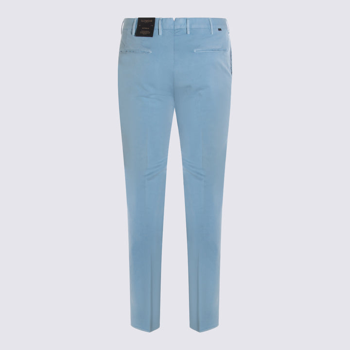 Incotex Trousers - Blue and green | 3e8b7121069b0c85020eff6d226650658e07a9e0