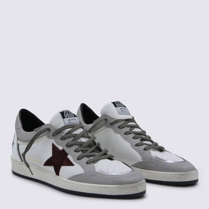 Golden Goose Sneakers - WHITE/DOVE/BORDEAUX | af6d4452e6533cdc26a58be22f5b607c84243aaa