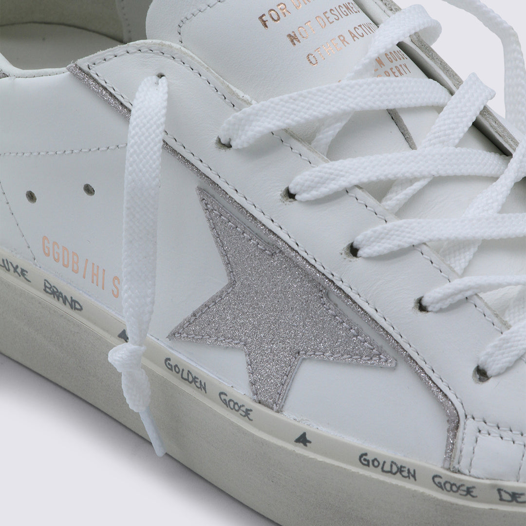 Golden Goose Sneakers - WHITE/PLATINUM | a9ff0e4aad9cfd536369d805f4e80e018d60a7e2