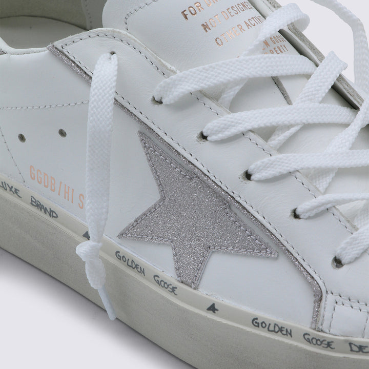 Golden Goose Sneakers - WHITE/PLATINUM | a9ff0e4aad9cfd536369d805f4e80e018d60a7e2