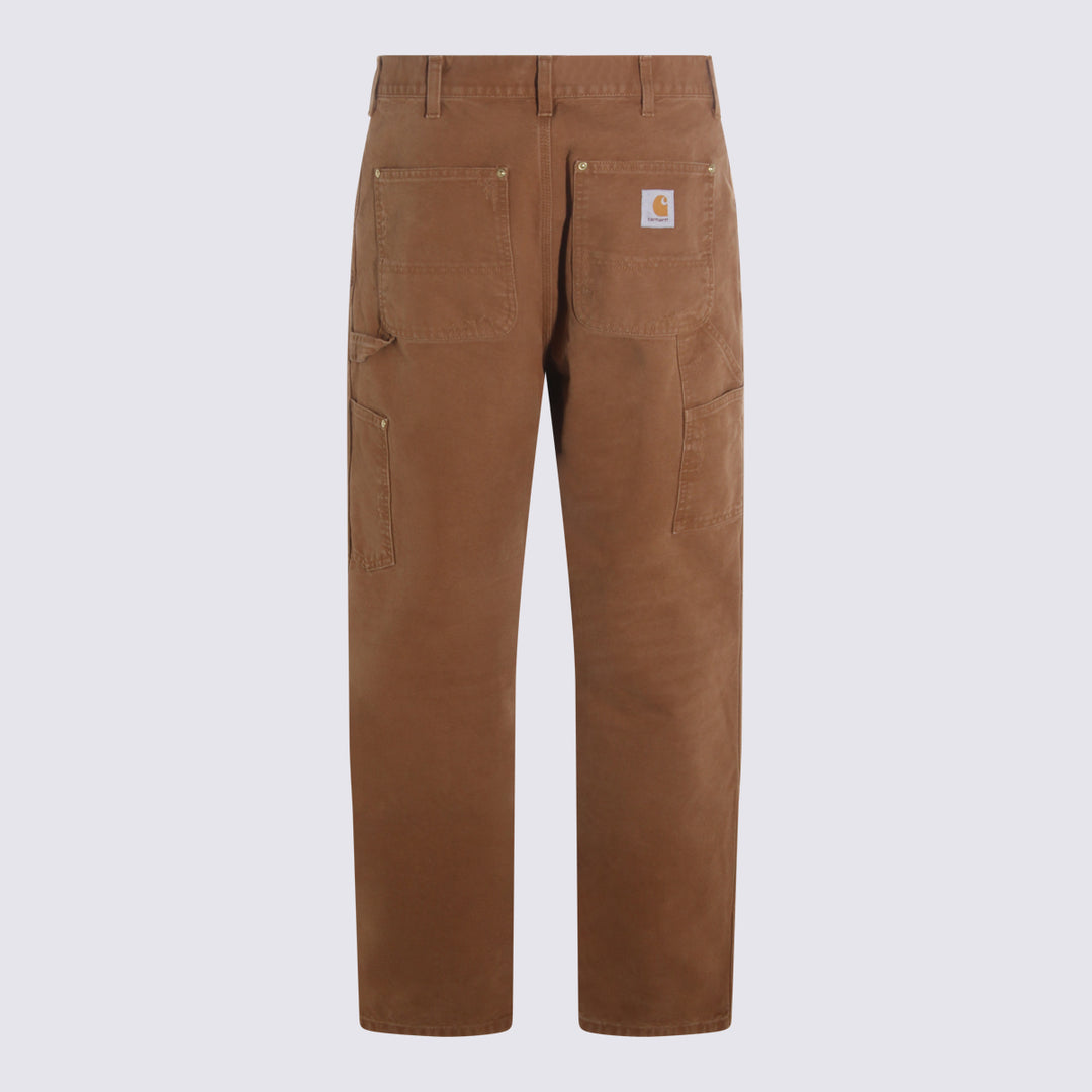 Carhartt Wip Trousers - HAMILTON BROWN | 8b66b3e29ae4a66e1358dbba31771011a650e569