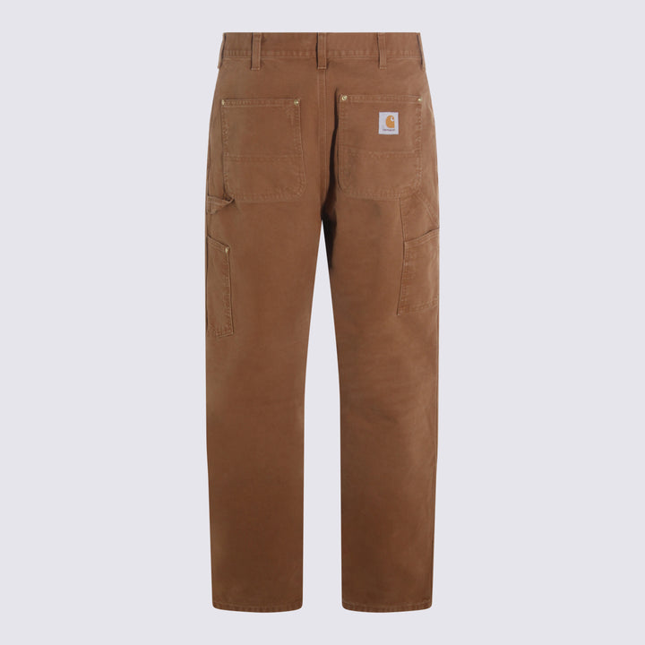 Carhartt Wip Trousers - HAMILTON BROWN | 8b66b3e29ae4a66e1358dbba31771011a650e569