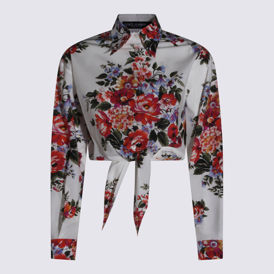 Shirts Fiori F.Do Bianco