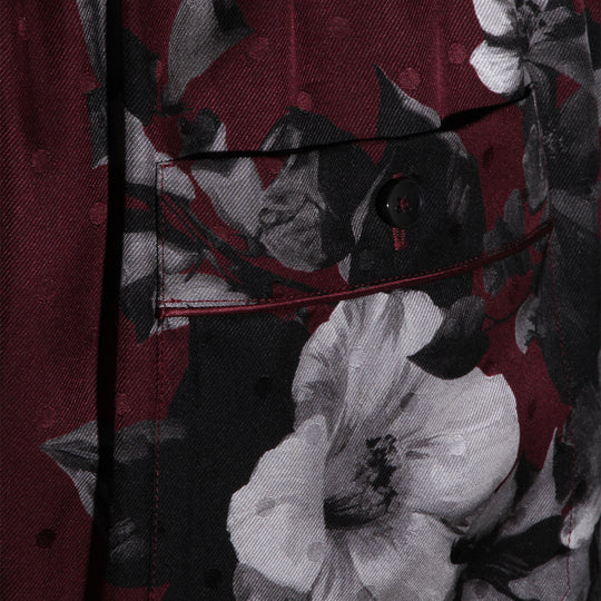 Shorts Bordeauxblack