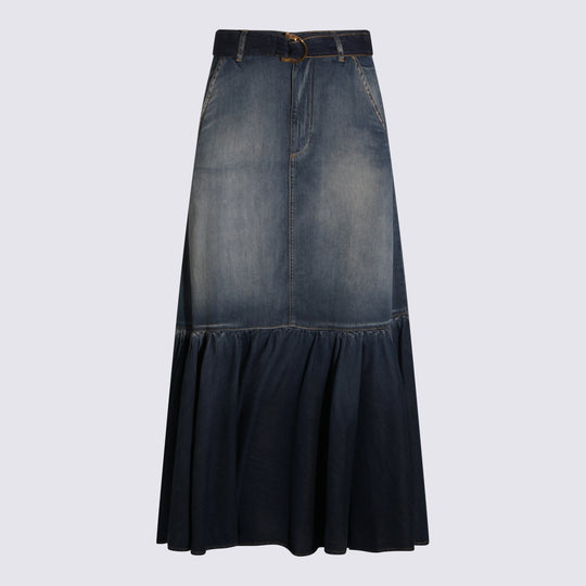 Skirts Blue And Green