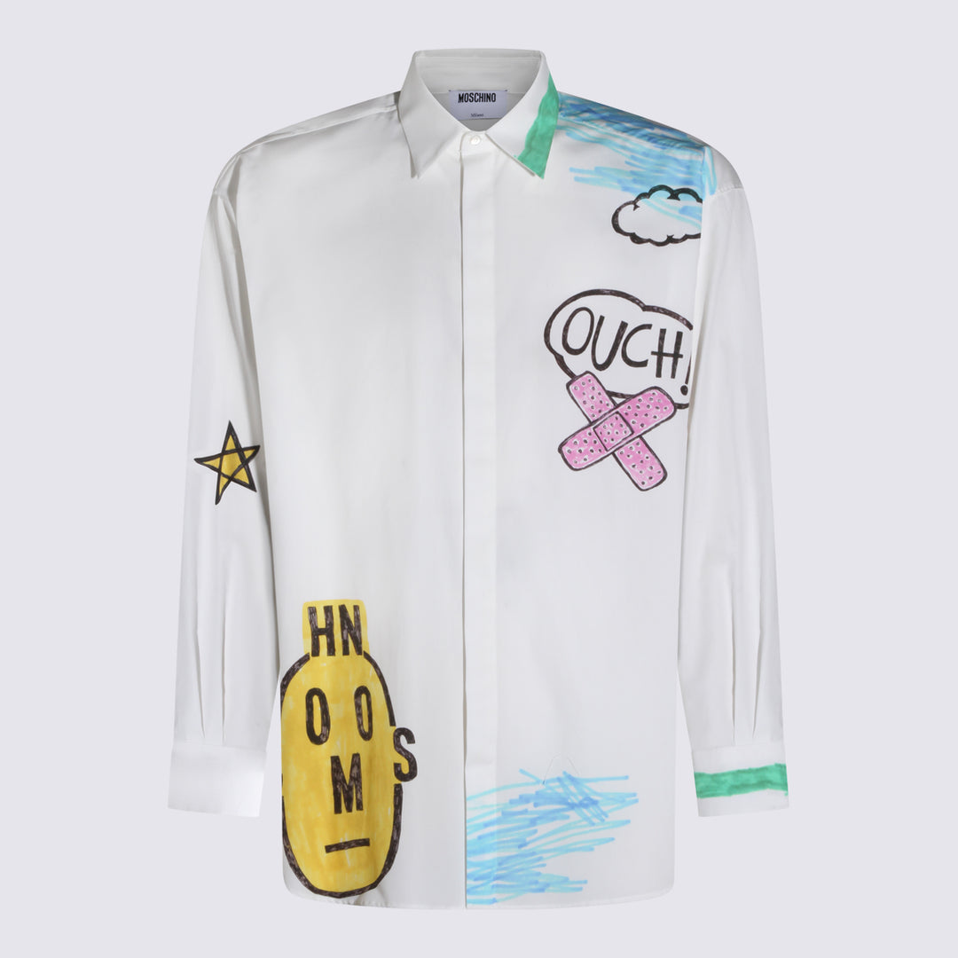 Moschino Shirts - Chiari e Naturali | 35ff6b9be59732245c1baf51d1503523ee741396