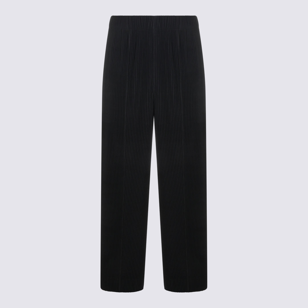 Homme Plisse Issey Miyake Trousers - Black | 8932b914ff502cf130f1c764684ab56444d23675