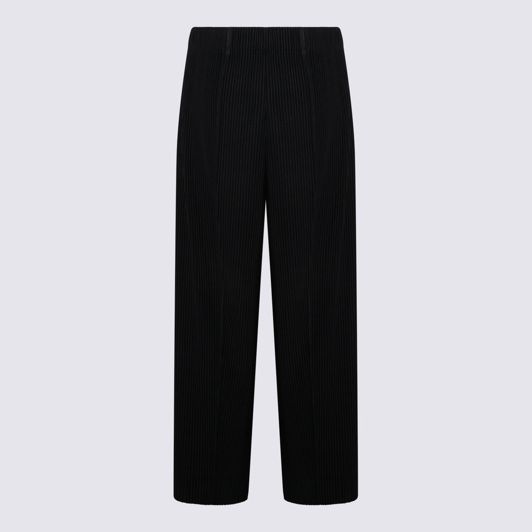 Homme Plisse Issey Miyake Trousers - Black | ab4a48025fffaa75933df32381276b1c6178e5ad