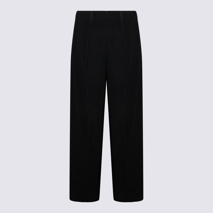 Homme Plisse Issey Miyake Trousers - Black | ab4a48025fffaa75933df32381276b1c6178e5ad