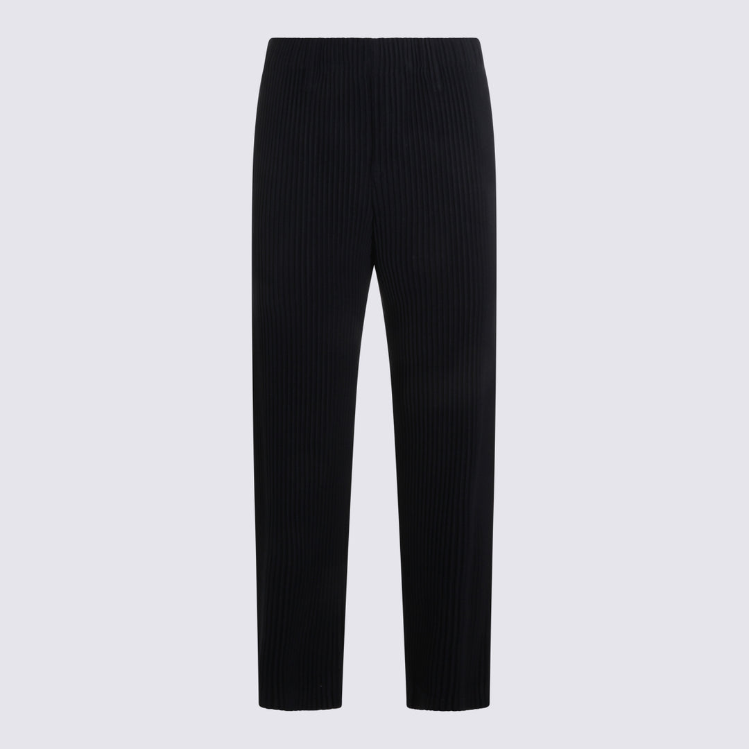 Homme Plisse Issey Miyake Trousers - Blu e verdi | 7a6f83481b3ccbc6f47865cc823395ed03342154