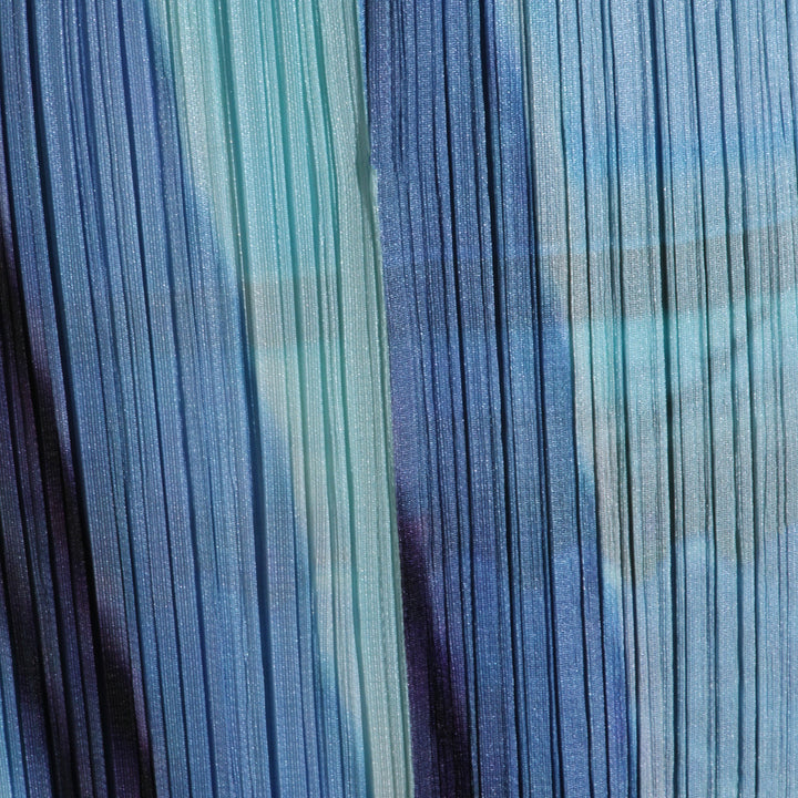 Pleats Please Issey Miyake Trousers - BLUE/YELLOW | c2c07956017ba0052104e09b61806ef5514a86ff