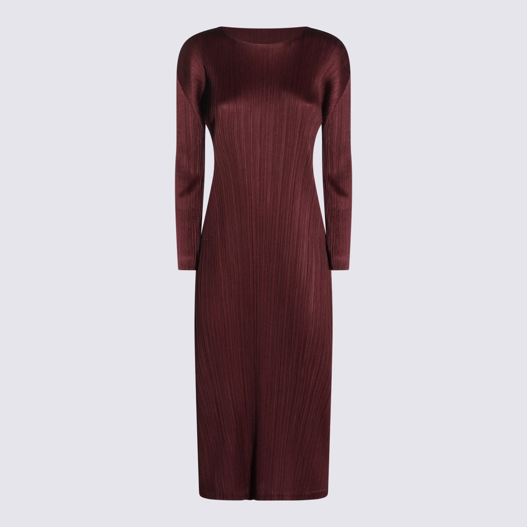Pleats Please Issey Miyake Dresses - Brown | dc0514f421ad331c2a3dfaef4c53b1e46ca86a84