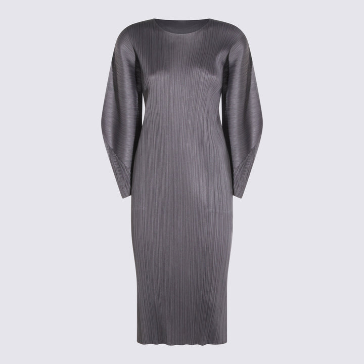 Pleats Please Issey Miyake Dresses - Gray | 62247ca85e7e2fb22f18ec62998b06c581ed3575