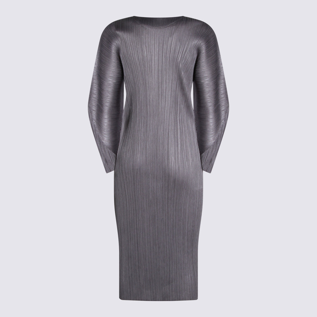 Pleats Please Issey Miyake Dresses - Gray | 9e8314f1bf1538f28e65b7aba63cb4f1b89ea774