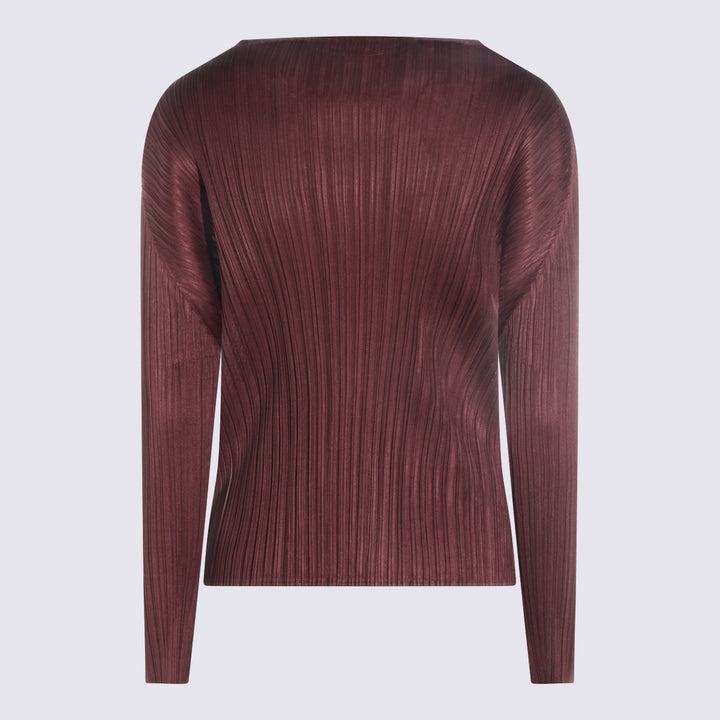 Pleats Please Issey Miyake Top - Bordeaux | ea2fba2bd2fe5f9ba4c976e45694ff6af1c09630