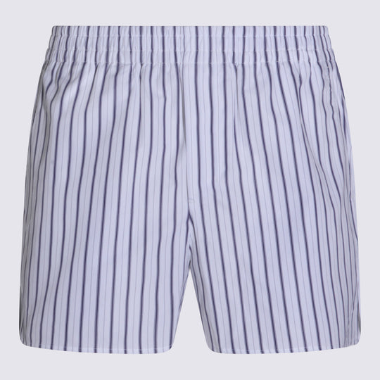 Shorts White-Blue