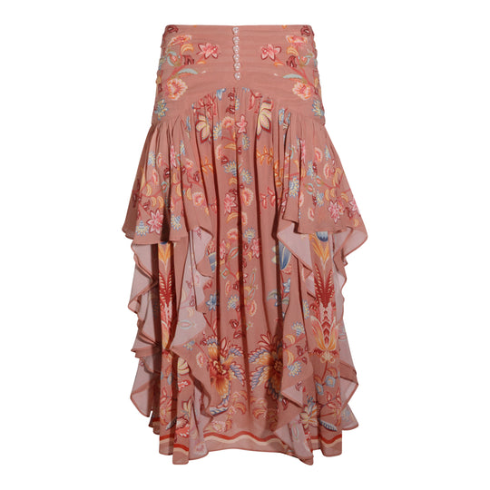 Skirts Boho Enchance Mocha
