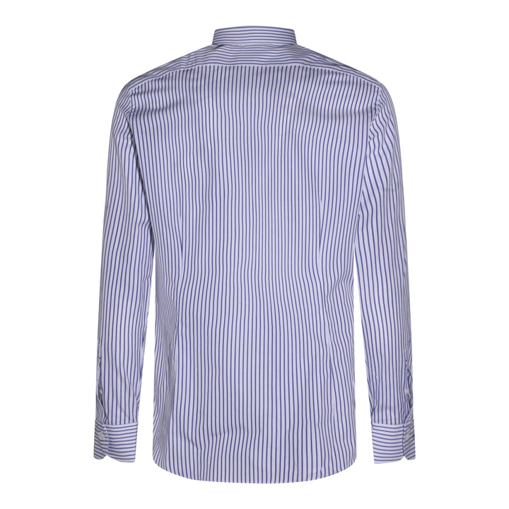 Mazzarelli Shirts - BIANCO-BLU | bb2e32681696fc4c72dbc74b7eb5b0424a299087