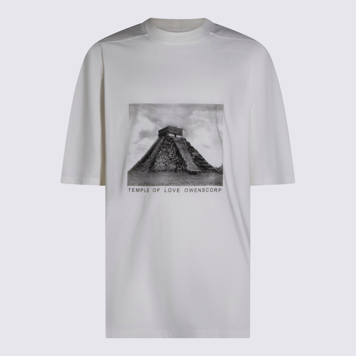 Rick Owens Drkshdw T-shirts and Polos - MILK-BLACK | 44ae285e1cc5bb241a5743f6cfd133f7d23c9adc