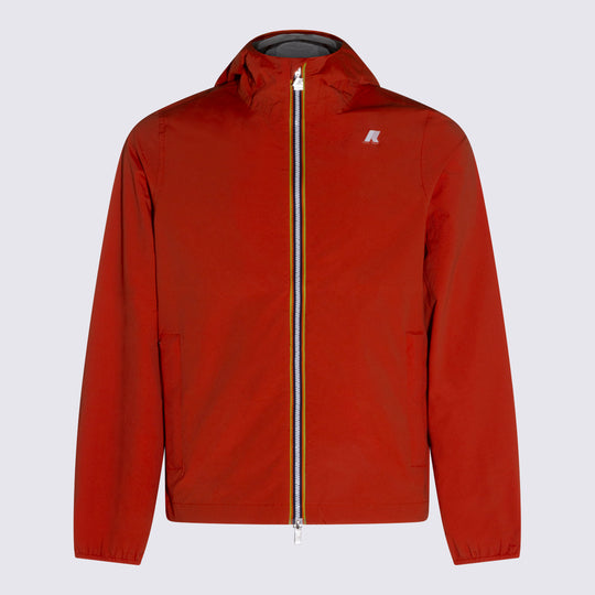 Jackets Orange Brownish