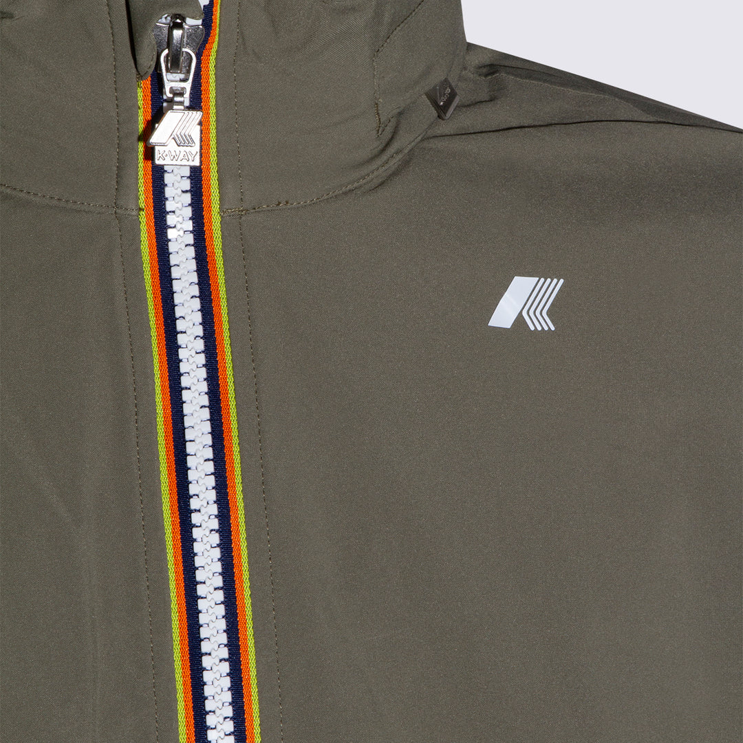 K-Way Jackets - GREEN LICHEN | a4bcd9577df3e006e4153e1f1af209e436460750