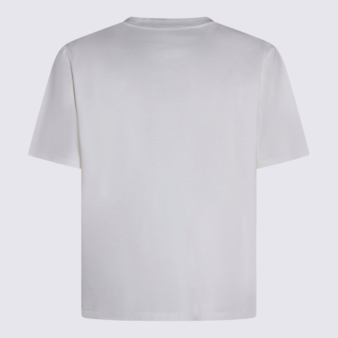 Mm6 Maison Margiela T-shirts and Polos - Chiari e Naturali | aa4ec3c3b8822b829243c3302d3df4498ee1890e