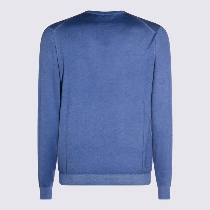 Malo Sweaters - Blu e verdi | 4e037289e79c418448fb6cb5e6f6ab8fb4a127ec
