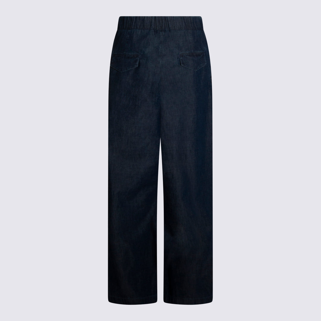 Jil Sander Trousers - Blu e verdi | 6d4ba57ae53545cf7ff1e72dba04aecb37f88bbe
