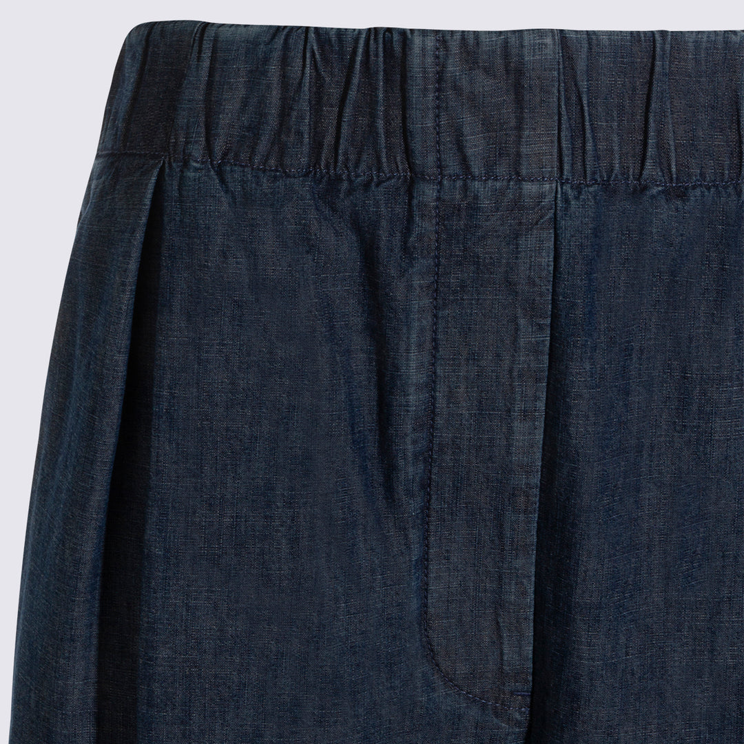 Jil Sander Trousers - Blu e verdi | e8370bed8a136a42c591ce59b70834cdf56b7720