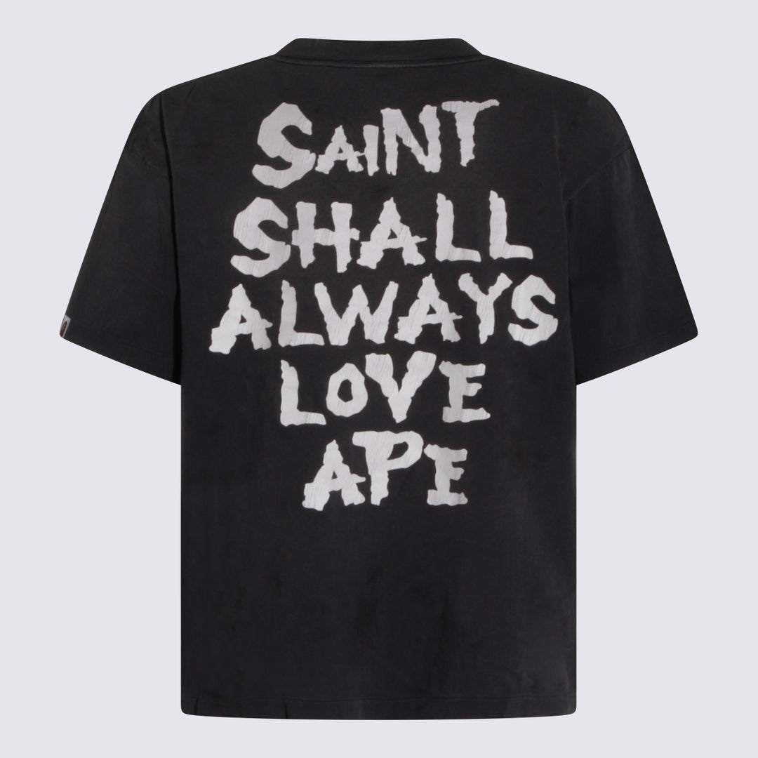 Saint Mxxxxxx T-shirts and Polos - Blacks and greys | c544553cebd5c6ddfc104636ee6c7d17442928d8