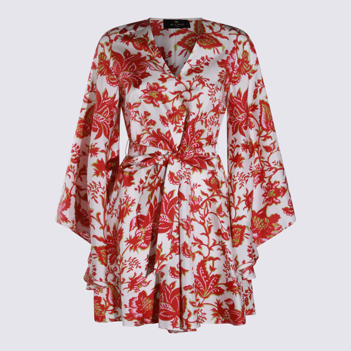 Etro Dresses - FUCSIA/WHITE | b9978bbe4cbb90ad07e9a686ae3581e08f6f860b