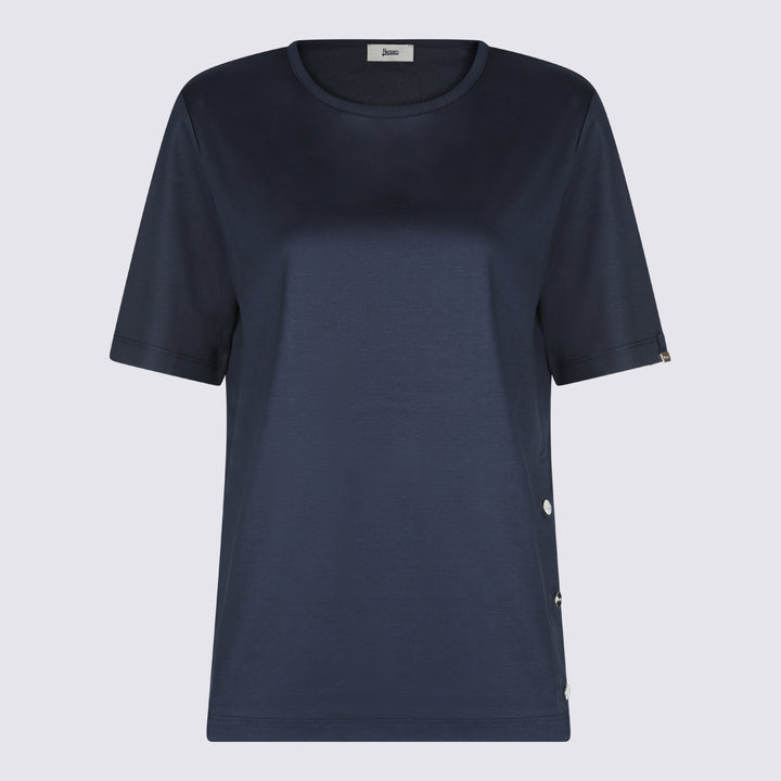Herno T-shirts and Polos - Navy | d83d6d9534c4437bbb268342346ea22c8c45cbeb