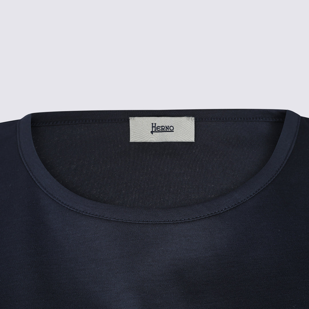 Herno T-shirts and Polos - Navy | 440ca08c0ecdcc94904bc441ea7d404900d0a12d