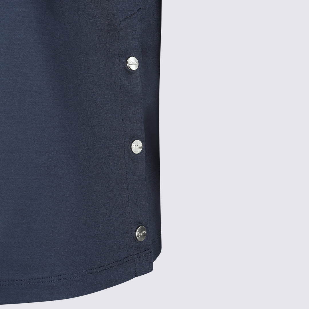 Herno T-shirts and Polos - Navy | 693f8b6efc6ca2f05565e5b310fd37ebcd209150