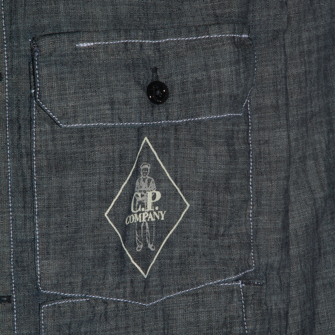 Cp Company Shirts - Blu e verdi | 60295d3bc852a9e42160a94e69d5b371269b07cb