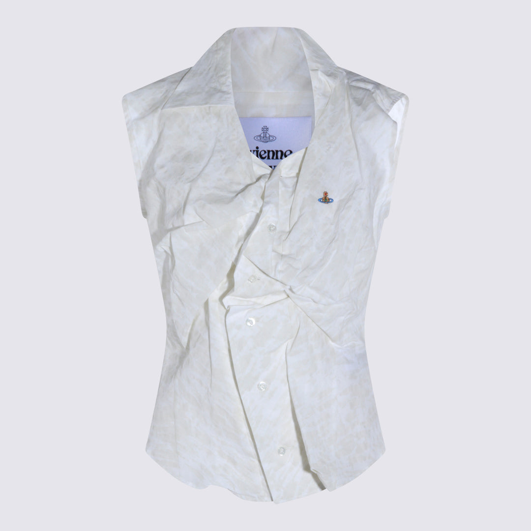 Vivienne Westwood Shirts - STAINED WHITE | 68c819e88a9a71cd767d7cb3c3fa848b3eada73a