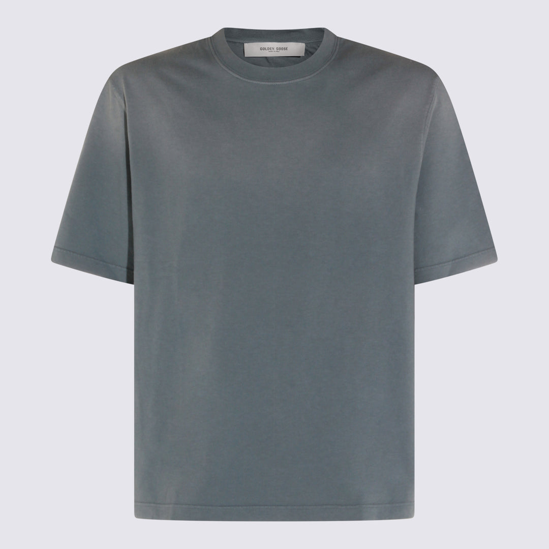 Golden Goose T-shirts and Polos - WINDWARD BLUE | 2b84283b2a7a6f3abf4f1a1f8a9374943238a6c7