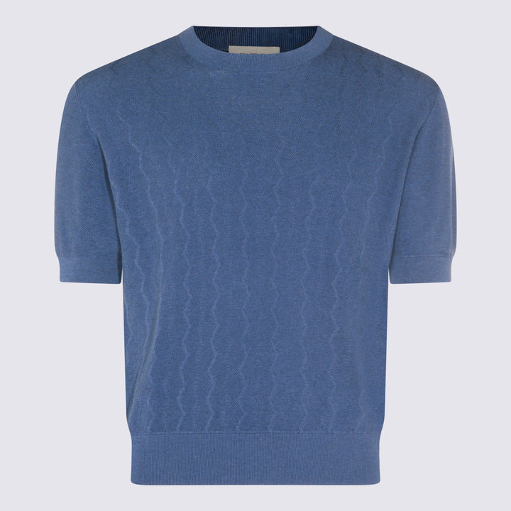 Piacenza Cashmere T-shirts and Polos - Blu e verdi | 719f35b09ef617c83fce06f732d8160316ff7a2d