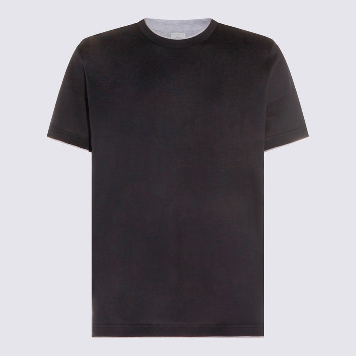 Eleventy T-shirts and Polos - BLU-GRIGIO | f5d77772538c76cb23674dbe8fd854ed1ce721b0