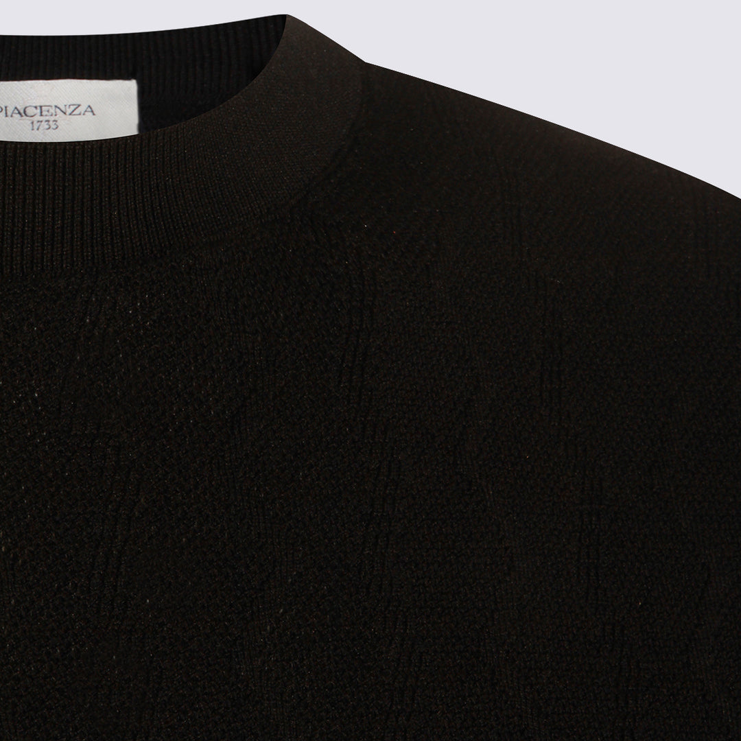 Piacenza Cashmere T-shirts and Polos - Neri e Grigi | b7047e3461cebaf78d77cd9c4eda0542ff356db5