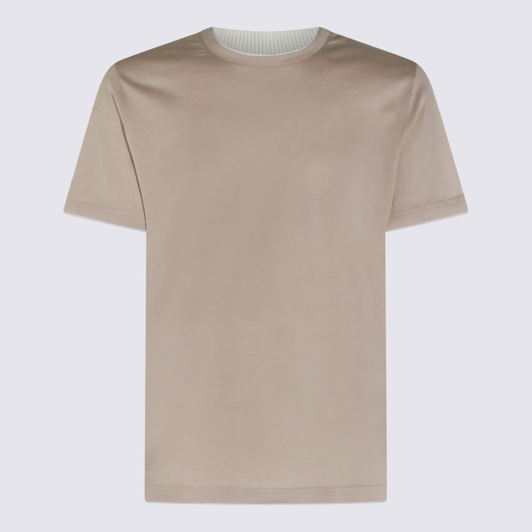 Eleventy T-shirts and Polos - TORTORA-BIANCO | 5ee911149969a11db1a6fad18054a8f4aca7abb6