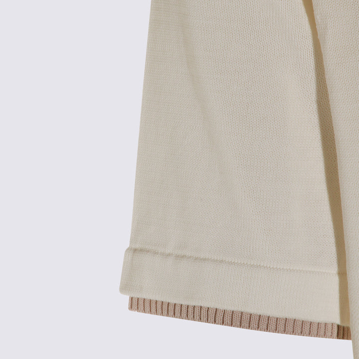 Eleventy T-shirts and Polos - BIANCO-BEIGE | 65fd3fb4674214483c29b96809dea1f790df5549
