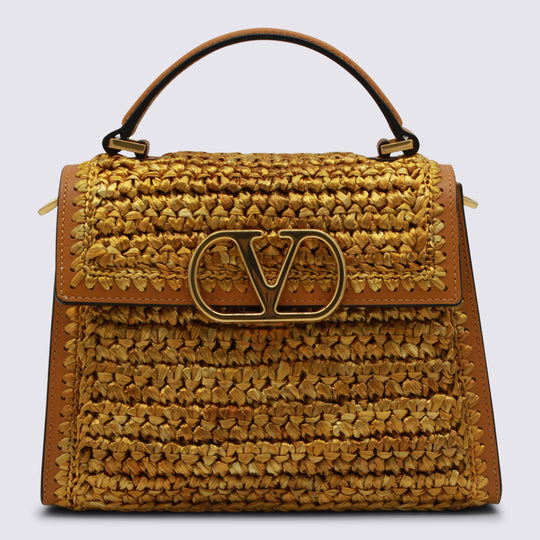 Bags Multicolor Oro/Golden Cuir