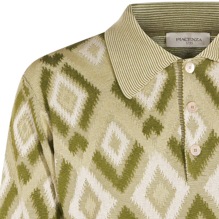 Piacenza Cashmere T-shirts and Polos - Blu e verdi | aea2173373c84fc681e7f96d38c70aed518874f4
