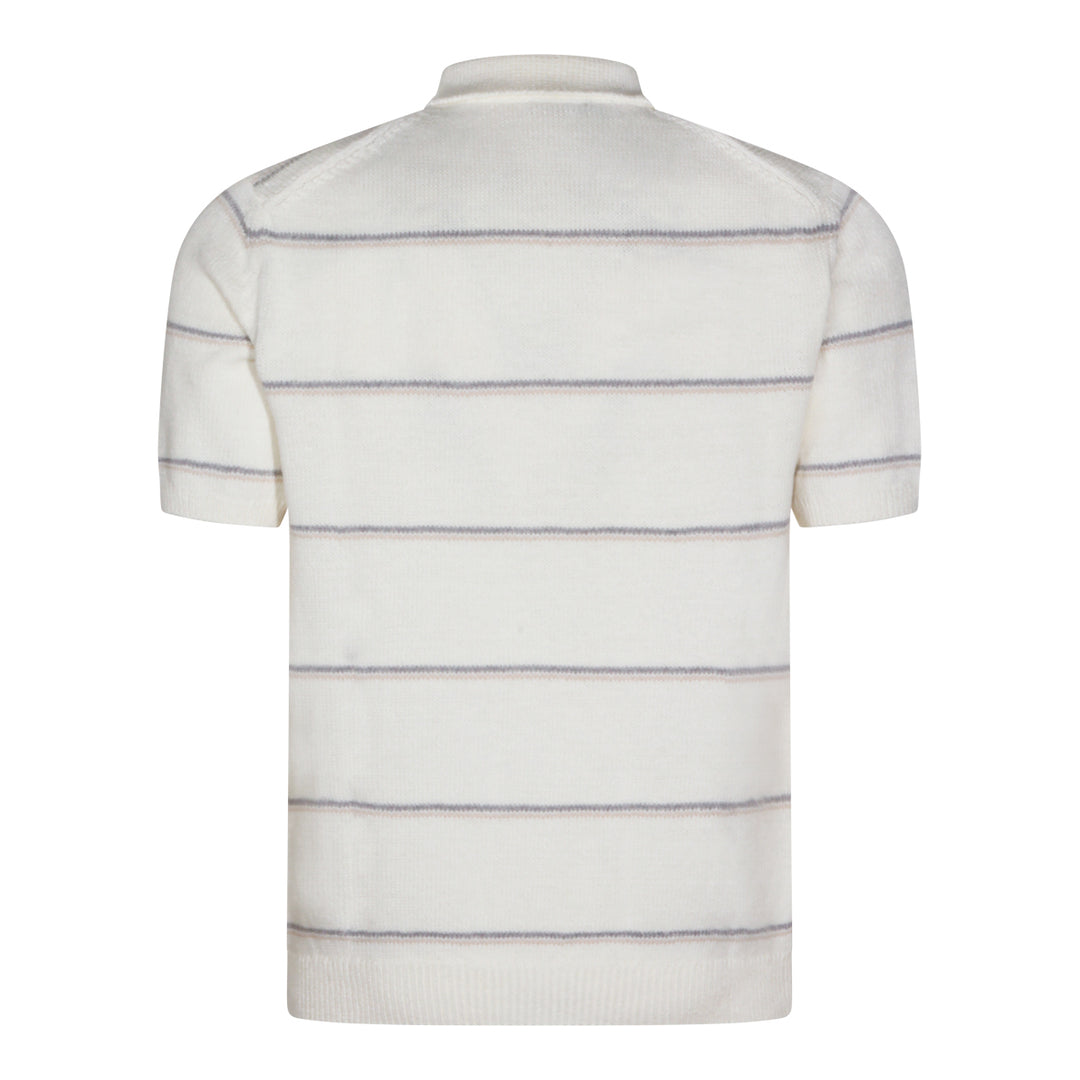 Eleventy T-shirts and Polos - BIANCO-SABBIA-GRIGIO | 58cebba6a8fcb6b3f84976fbd9480d026d3e4212