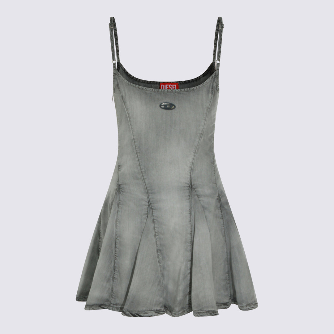 Diesel Dresses - Neri e Grigi | 16f0c82235bd1ecf2562353cfc13dcae75fead3f