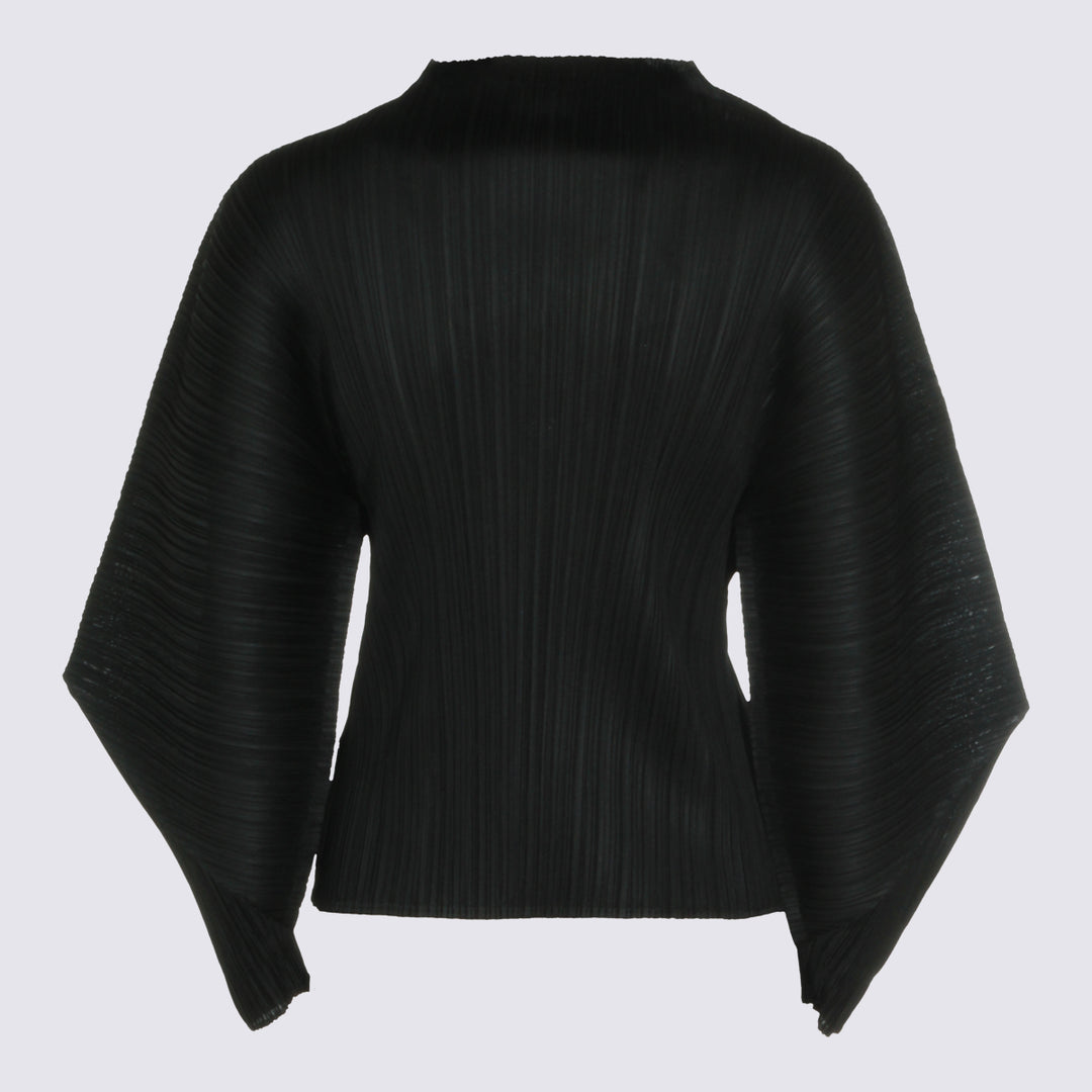 Pleats Please Issey Miyake Top - Blacks and greys | f135b798b172a390149b9a968f060e3526ba8f97